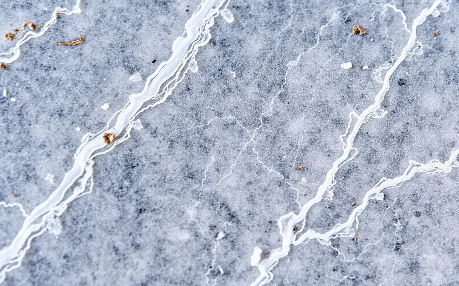 Close detail of natural stone veining